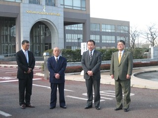 2012年1月27日　埼玉学園前信号落成式（１）